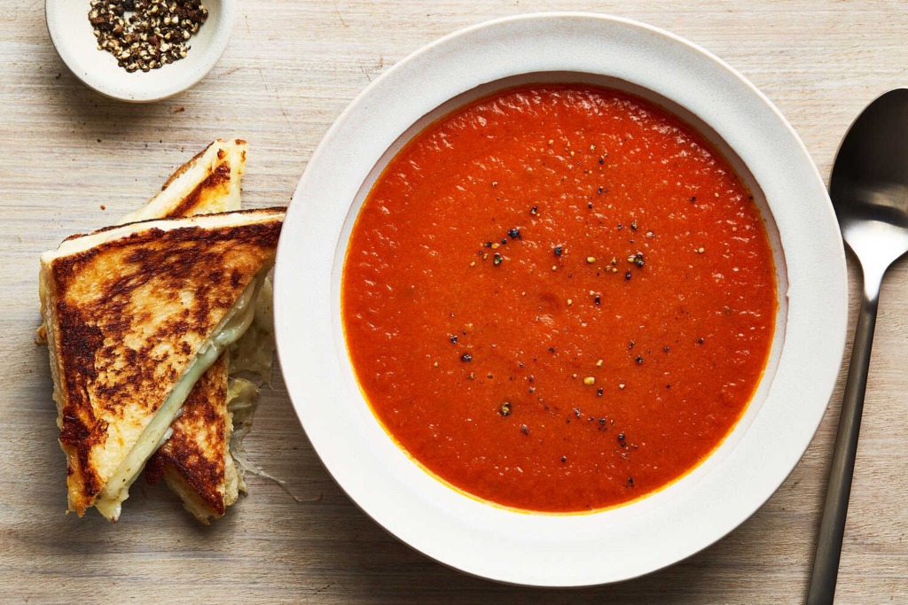 Grilled Cheese and Tomato Soup Combo